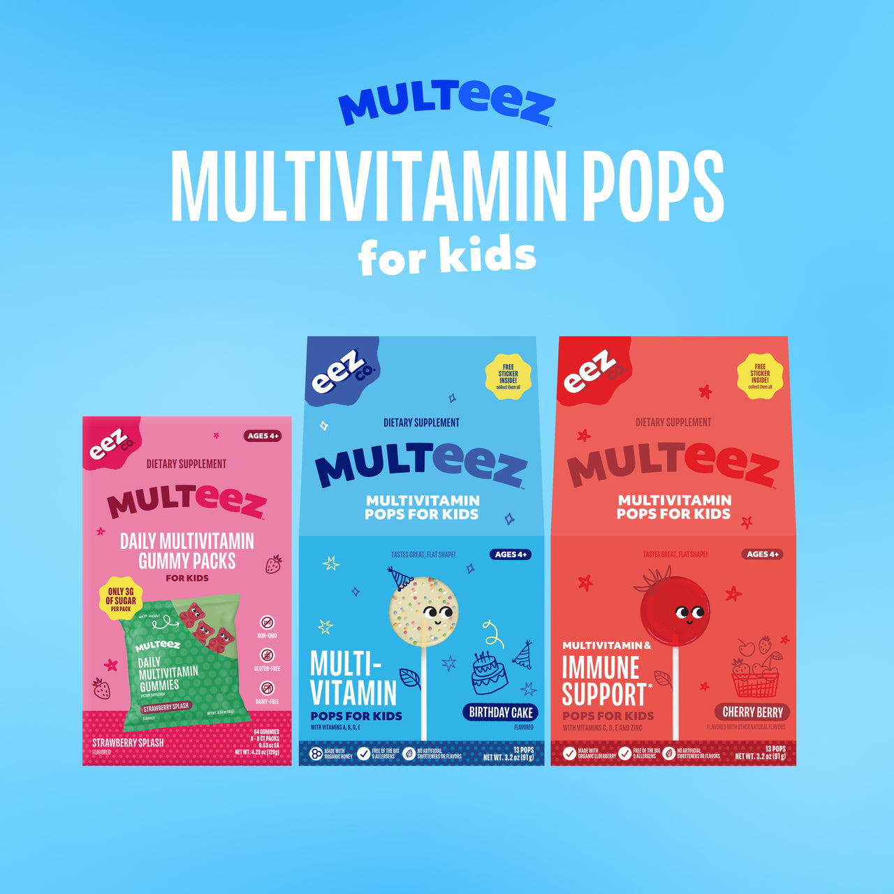 Kids Vitamins Multeez Bundle