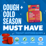 Sore Throat Lozenges Cough Drops Sootheez