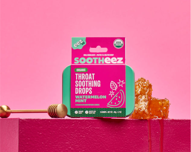 Sootheez packaging