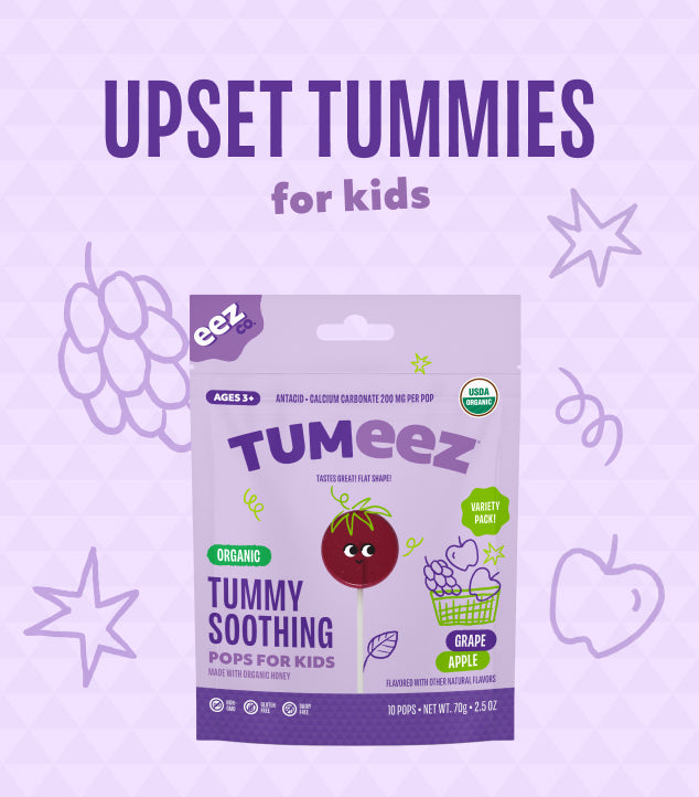 Upset tummies for kids - Tumeez Pops